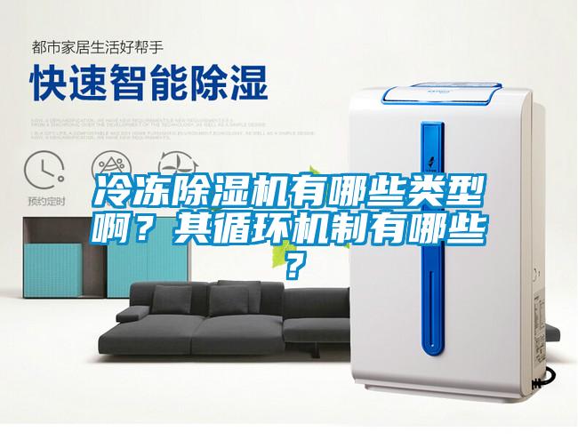 冷凍除濕機有哪些類型??？其循環機制有哪些？