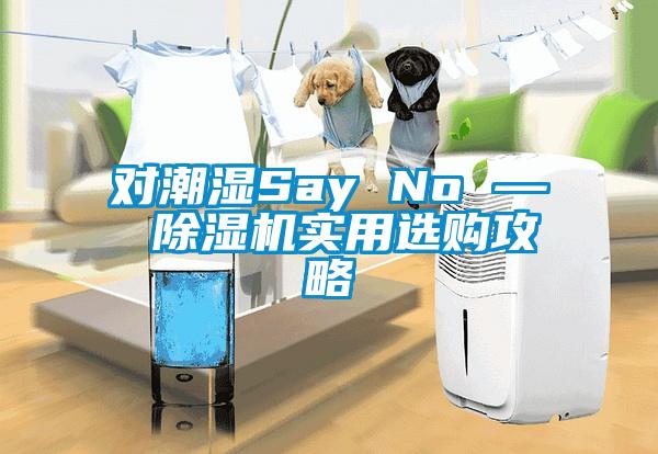 對潮濕Say No — 除濕機實用選購攻略