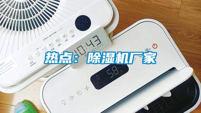 熱點：除濕機廠家