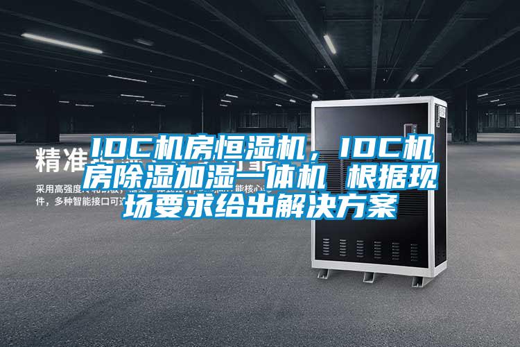 IDC機房恒濕機，IDC機房除濕加濕一體機 根據現場要求給出解決方案