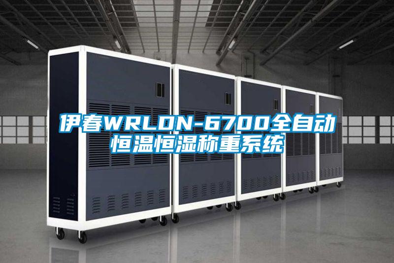 伊春WRLDN-6700全自動恒溫恒濕稱重系統