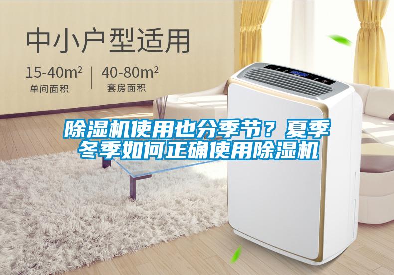 除濕機使用也分季節？夏季冬季如何正確使用除濕機