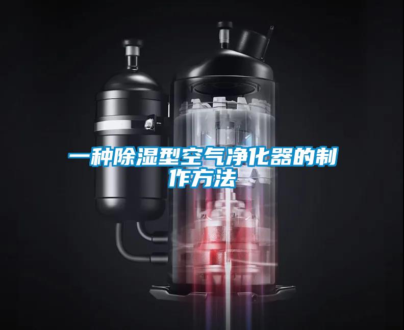 一種除濕型空氣凈化器的制作方法