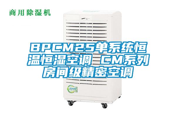 BPCM25單系統恒溫恒濕空調 CM系列房間級精密空調