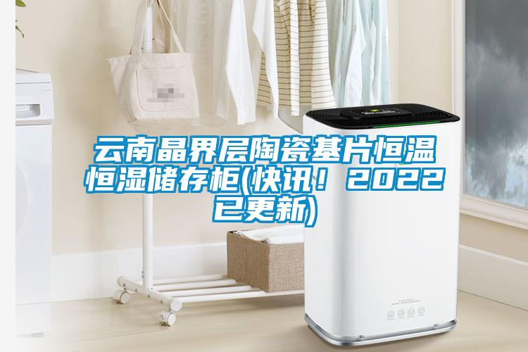 云南晶界層陶瓷基片恒溫恒濕儲存柜(快訊！2022已更新)