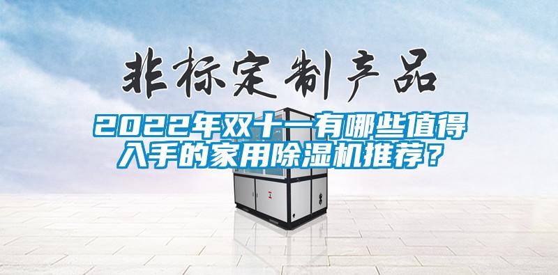 2022年雙十一有哪些值得入手的家用除濕機(jī)推薦？