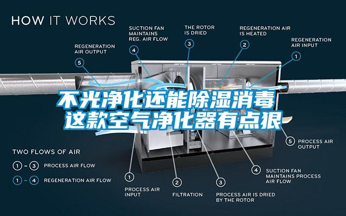 不光凈化還能除濕消毒 這款空氣凈化器有點狠