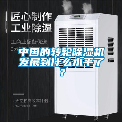 中國的轉輪除濕機發展到什么水平了？