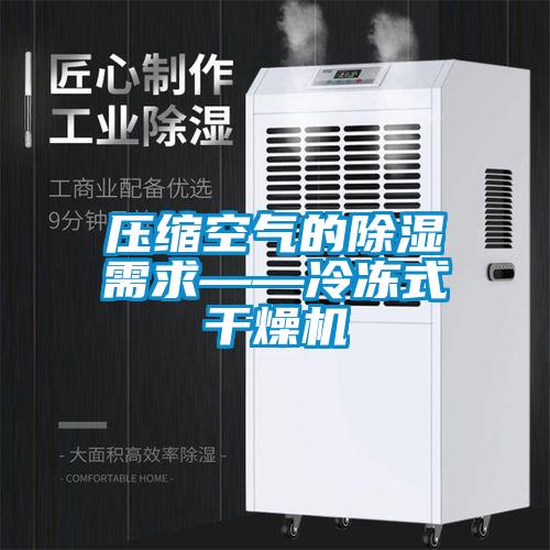 壓縮空氣的除濕需求——冷凍式干燥機