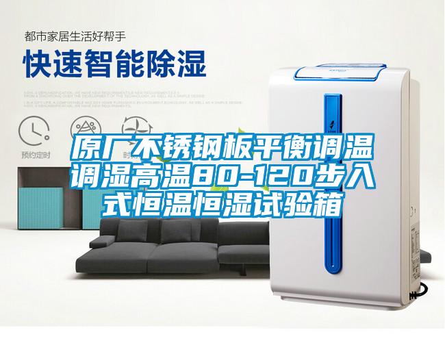 原廠不銹鋼板平衡調溫調濕高溫80-120步入式恒溫恒濕試驗箱