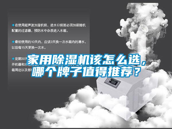 家用除濕機該怎么選，哪個牌子值得推薦？