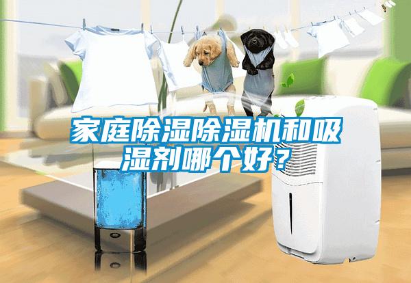 家庭除濕除濕機和吸濕劑哪個好？