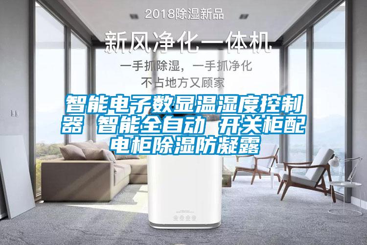 智能電子數顯溫濕度控制器 智能全自動 開關柜配電柜除濕防凝露