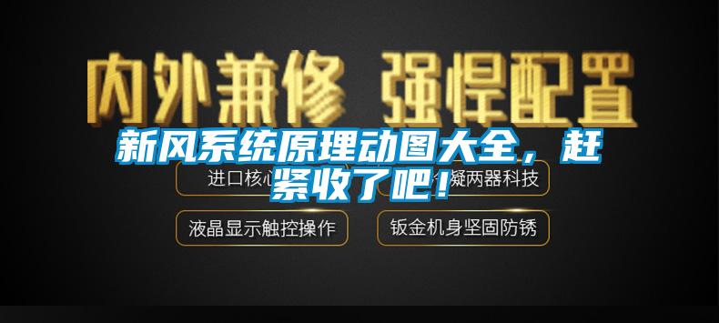 新風系統原理動圖大全，趕緊收了吧！