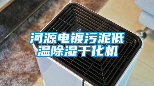 河源電鍍污泥低溫除濕干化機