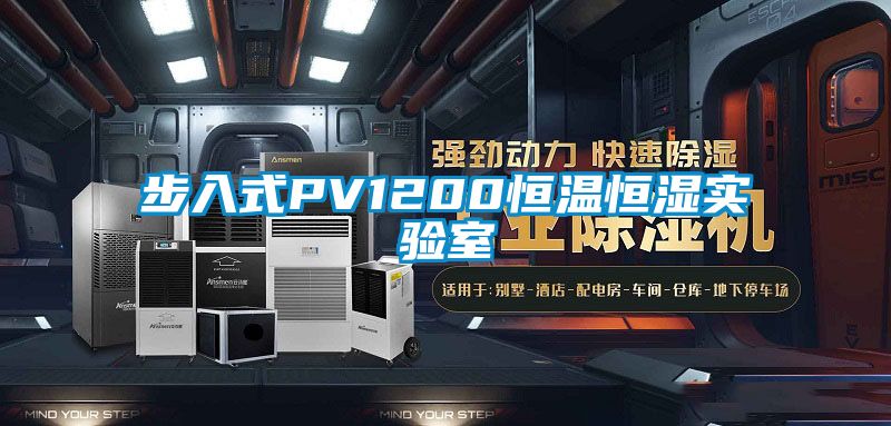 步入式PV1200恒溫恒濕實驗室