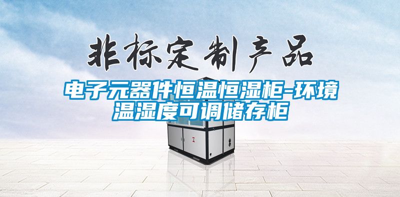 電子元器件恒溫恒濕柜-環境溫濕度可調儲存柜