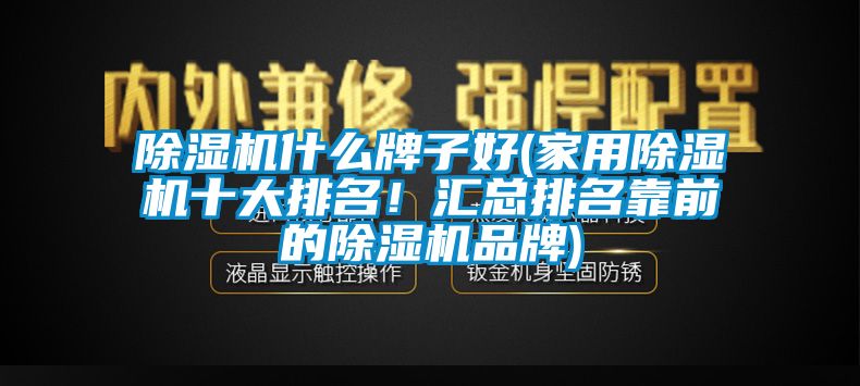 除濕機什么牌子好(家用除濕機十大排名！匯總排名靠前的除濕機品牌)