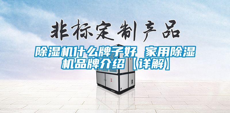 除濕機什么牌子好 家用除濕機品牌介紹【詳解】