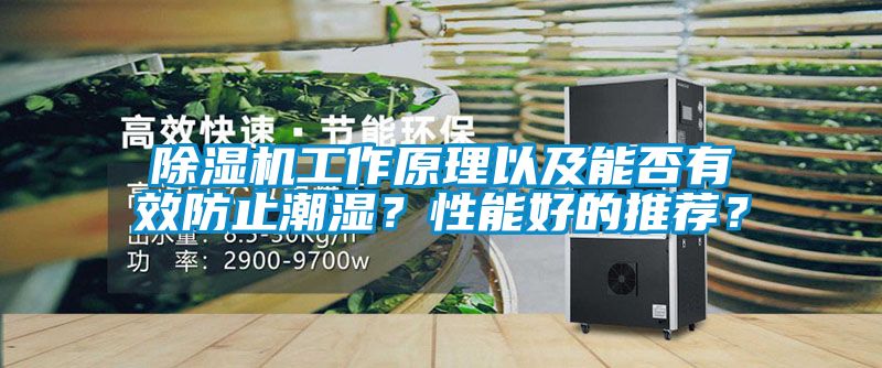 除濕機工作原理以及能否有效防止潮濕？性能好的推薦？