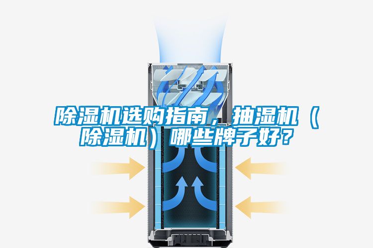 除濕機選購指南，抽濕機（除濕機）哪些牌子好？